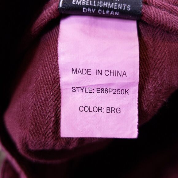 PRPS Jeans Men 33 (34x32) Red Savoy Bowman Tapered Cargo Pant Streetwear Hip Hop - Picture 12 of 12